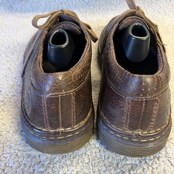 Dr. Martens Nevin Lace Up Leather Shoes Mens 11 US 45 EU Brown Split Toe Oxford - Picture 6 of 12
